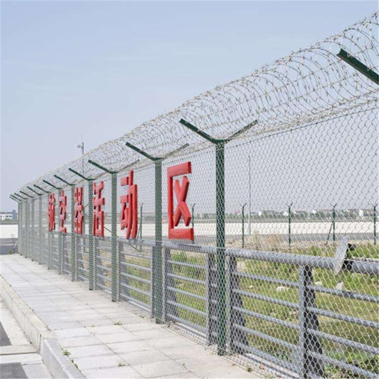 鋁包鋼機場圍界案例展示圖片4 鋁包鋼機場圍界案例展示圖片4