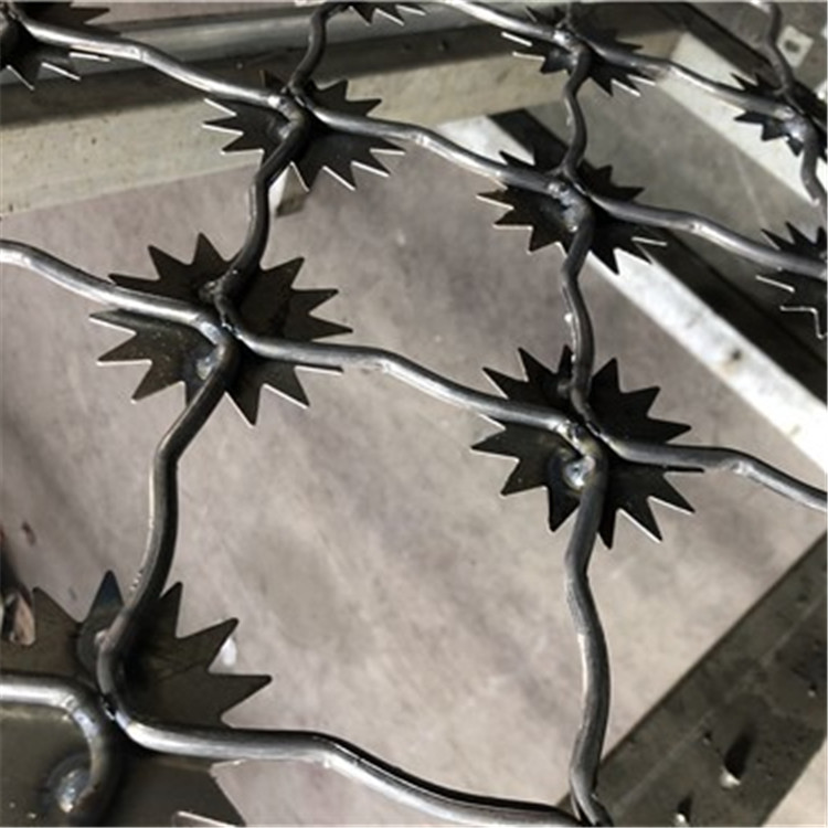 梅花刺鋼網墻案例展示圖片1 梅花刺鋼網墻案例展示圖片1